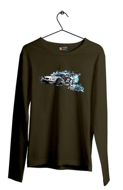 Men`s longsleeve with prints Need for speed. Heat, need, need for speed, nfs, speed, unbound. 2070702