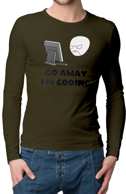 Go away I`m coding