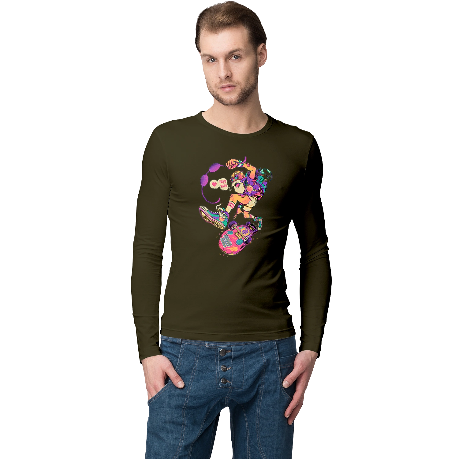 Grandfather on the wave