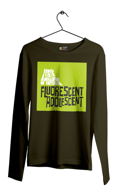 Men's longsleeve with prints Arctic Monkeys. Arctic monkeys, garage rock, group, indie rock, music, post-punk revival, psychedelic rock, rock. 2070702