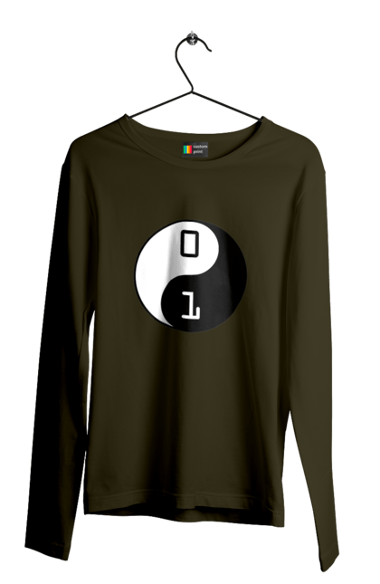 Чоловічий лонгслів з принтом "Інь Янь". Angular, c, css, html, it, javascript, jquery, php, python, react, svelt, vue, айтишник, айті, гумор, код, кодувати, прогер, програміст, програмісти, ти ж, ти ж програміст, тиж програміст. 2070702