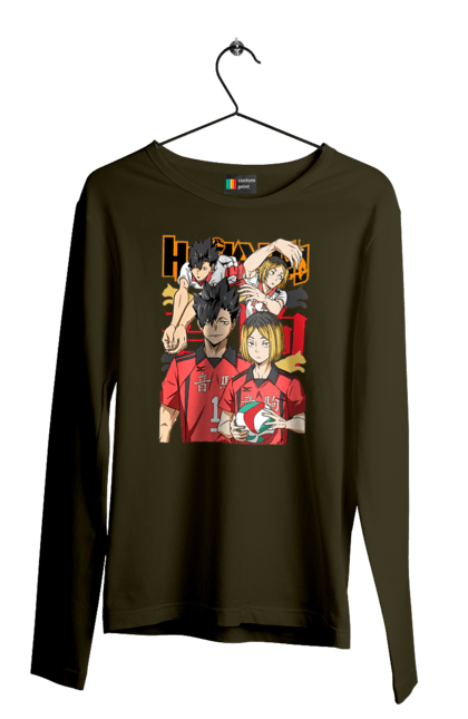 Men's longsleeve with prints Haikyu!! Kuroo and Kenma. Anime, haikyu, kenma, kuroo, manga, sports anime, volleyball. 2070702