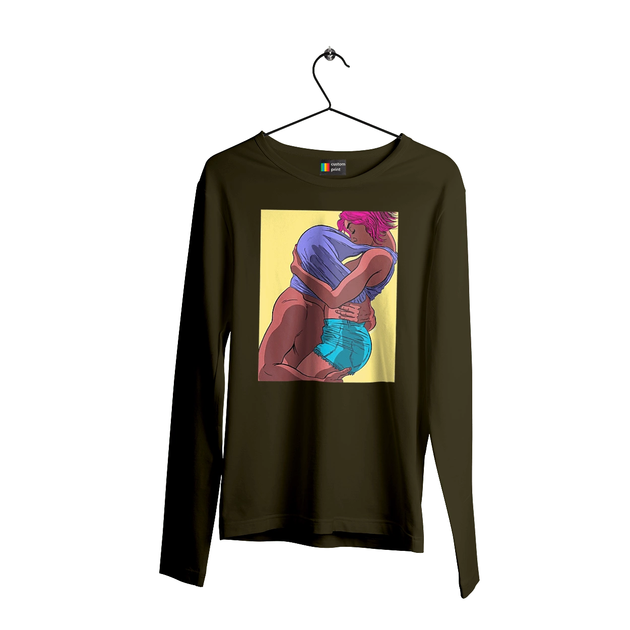 Man Under The T-Shirt In Girls