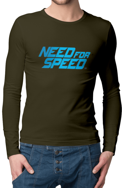 Чоловічій лонгслів з принтом "Need for speed". Heat, need, need for speed, nfs, speed, unbound, нид, нфс, спид, фор. PrintMarket - інтернет-магазин одягу та аксесуарів з принтами плюс конструктор принтів - створи свій унікальний дизайн