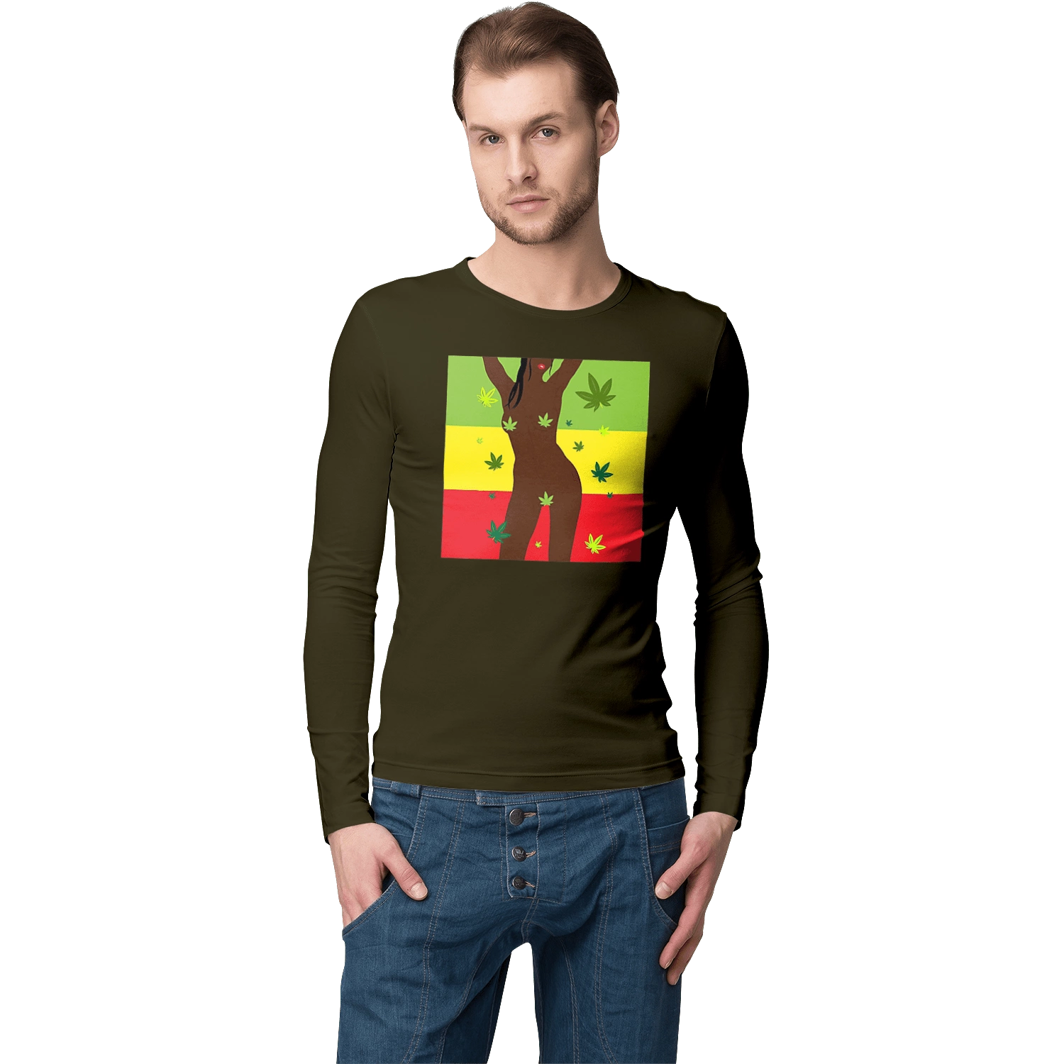 Голая Девушка И Конопля