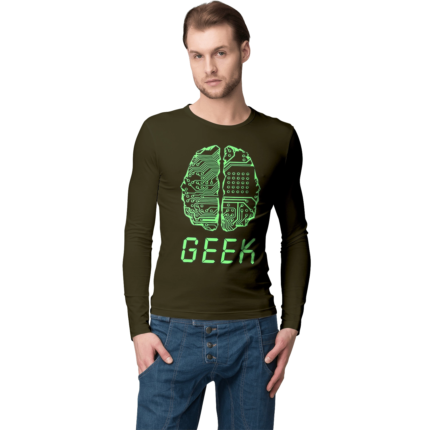 Гик Мозок Неоновий