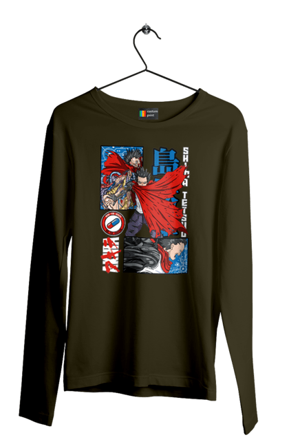 Men's longsleeve with prints Akira Tetsuo Shima. Akira, anime, cyberpunk, manga, tetsuo shima. 2070702