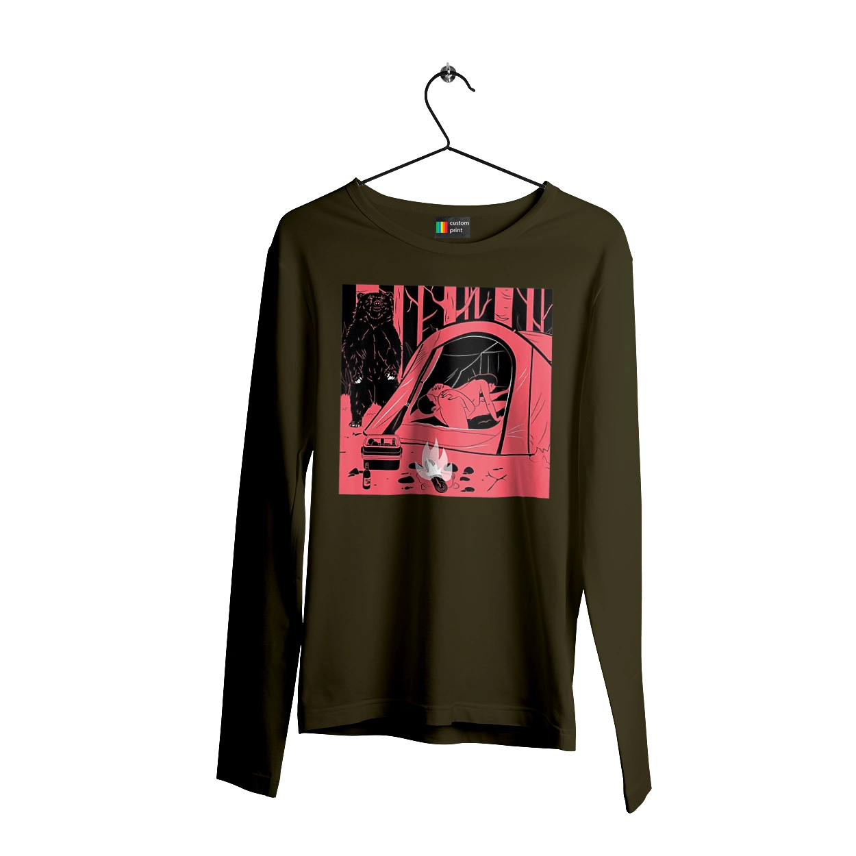 69 В Палатке