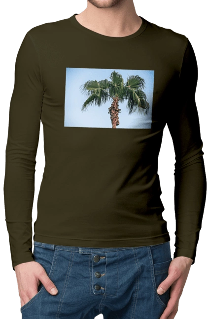 Palm tree against the sky