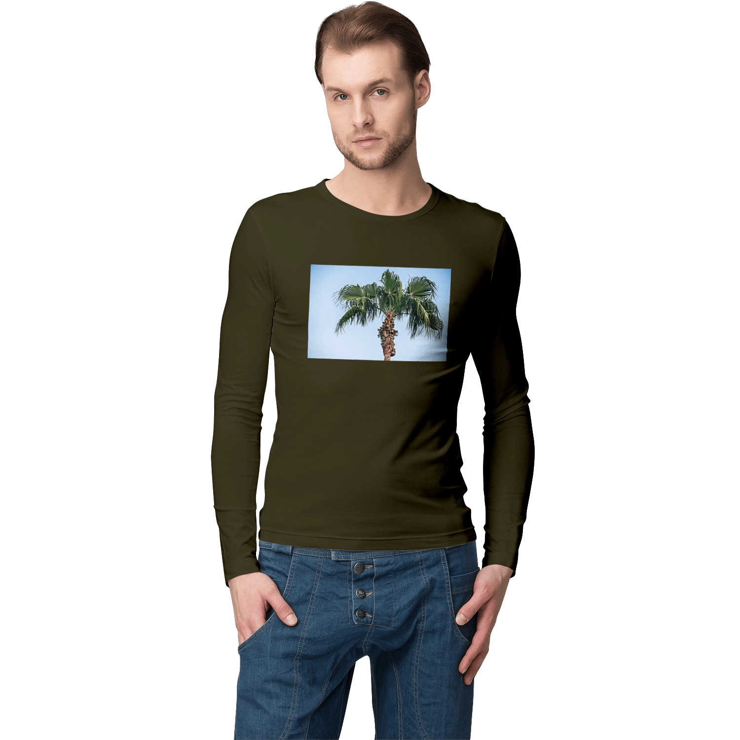 Palm tree against the sky