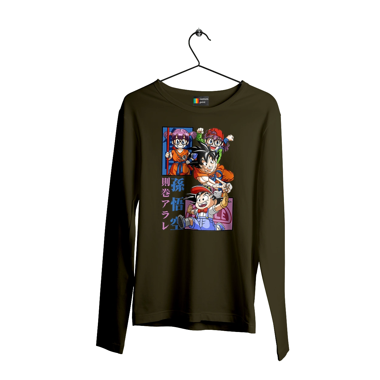 Dragon Ball Son Goku and Arale