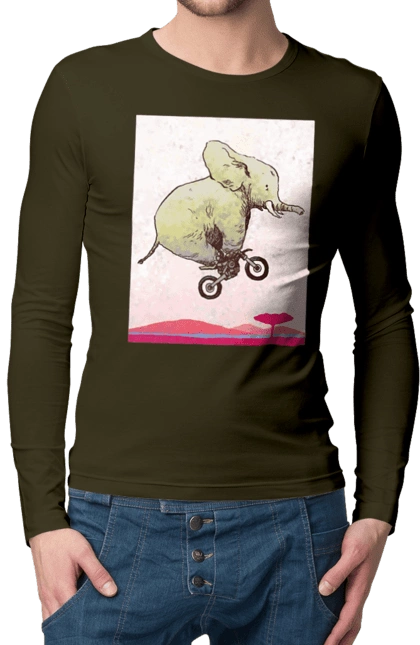 Слон На Мотоцикле