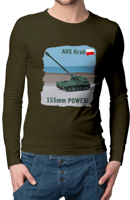 155mm Power! САУ Krab оливковий