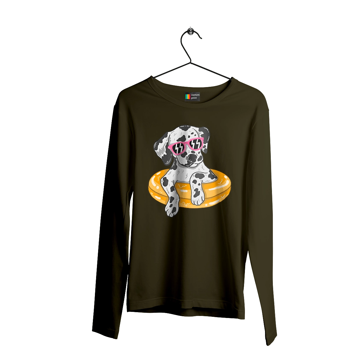 Далматинець Плаває У Колі