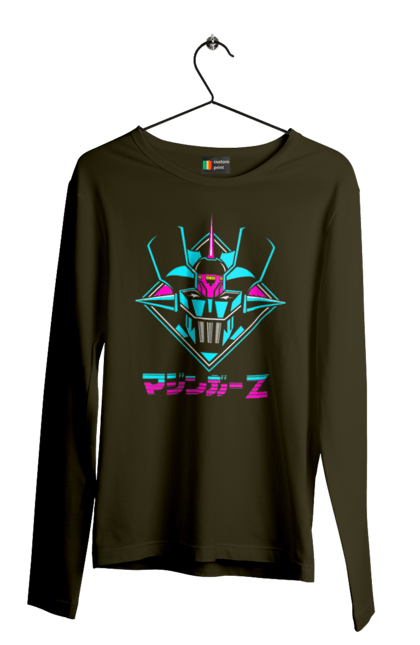 Men's longsleeve with prints Mazinger Z Grendizer. Anime, goldorak, goldrake, grendizer, manga, mazinger z, mecha, robots. 2070702