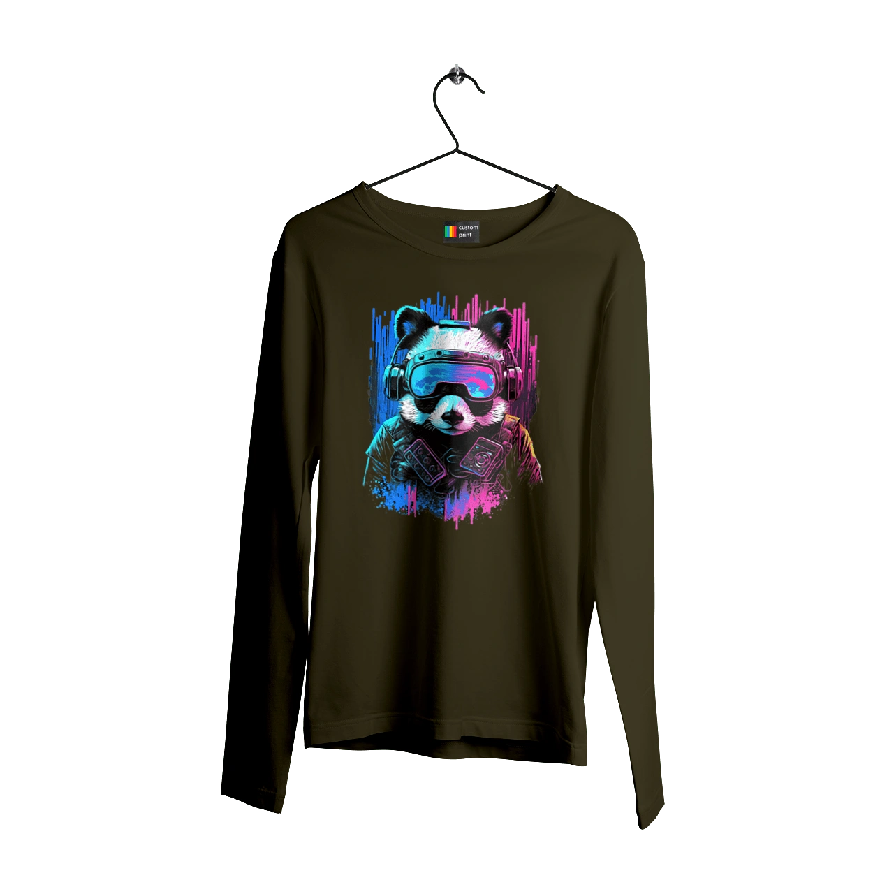 Панда в VR шолом