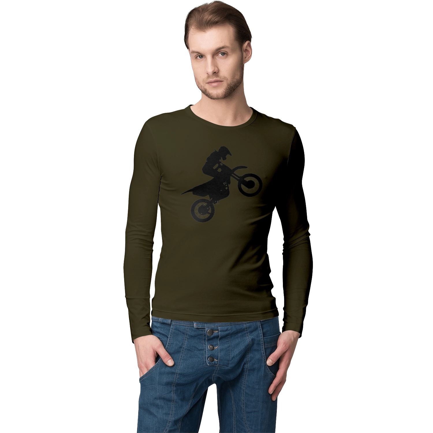 Силуэт Мотоциклиста