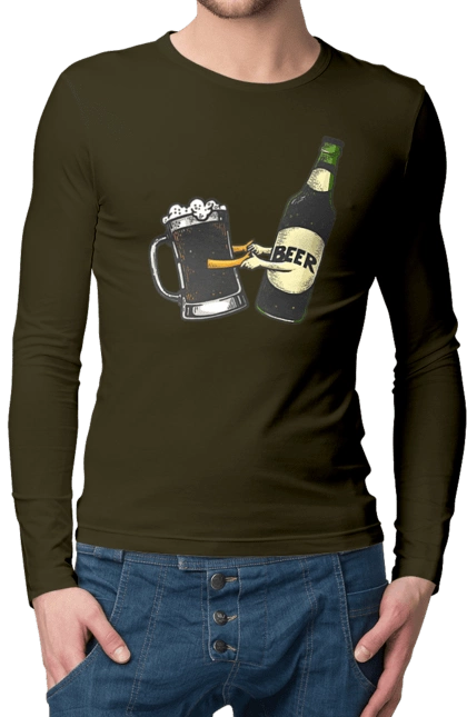 Пляшка Пива З Келихом Пива