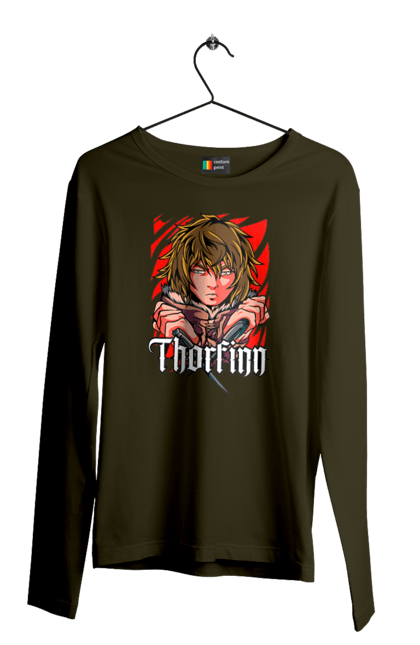 Men's longsleeve with prints Vinland Saga Thorfinn. Anime, manga, thorfinn, vinland saga. 2070702