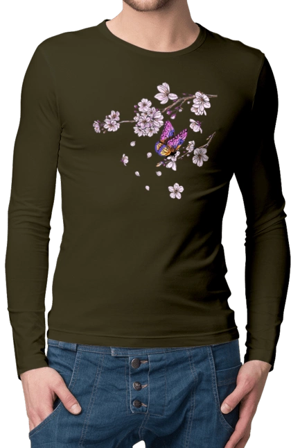 Butterfly And Sakura