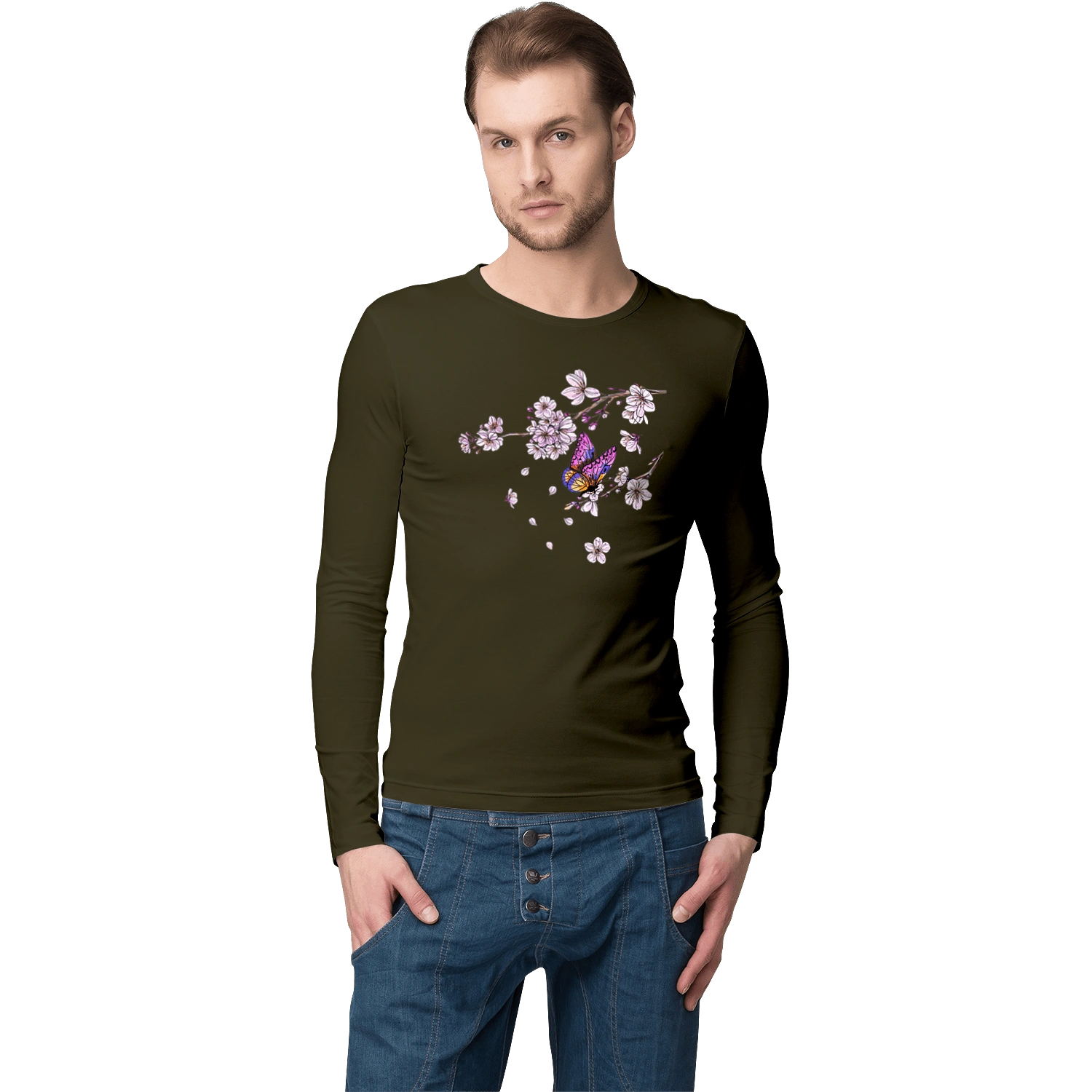 Butterfly And Sakura