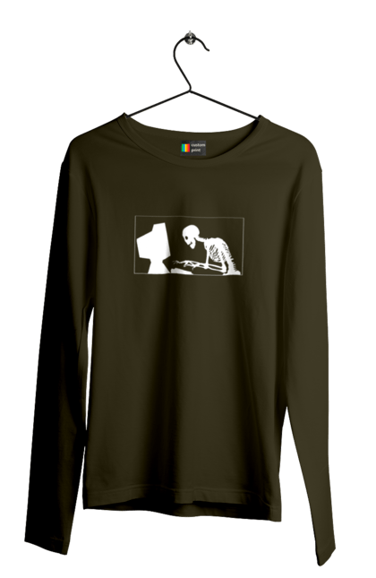 Чоловічий лонгслів з принтом "Програміст". Angular, c, css, html, it, javascript, jquery, php, python, react, svelt, vue, айтишник, айті, гумор, код, кодувати, прогер, програміст, програмісти, ти ж, ти ж програміст, тиж програміст. 2070702