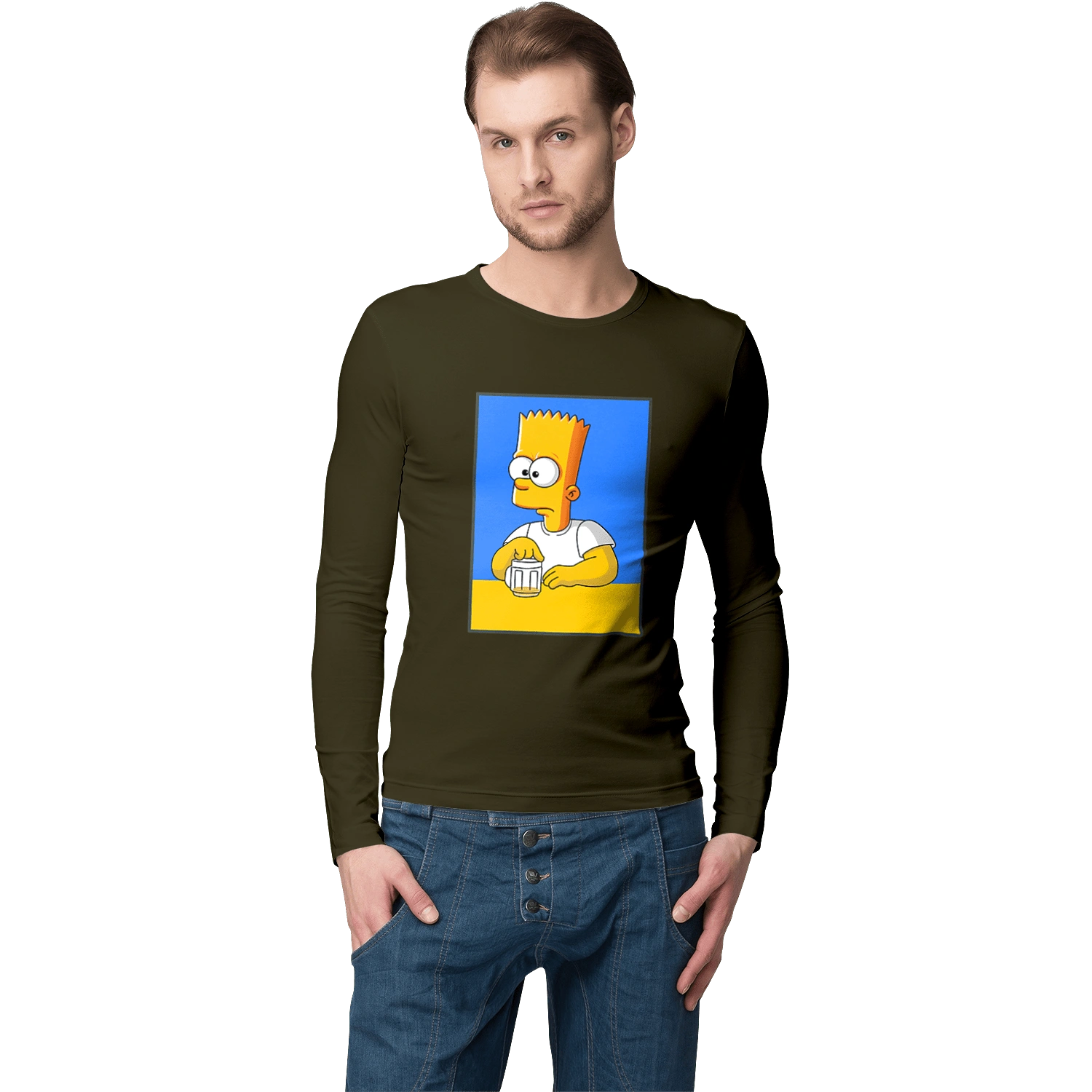 Барт любитель пива