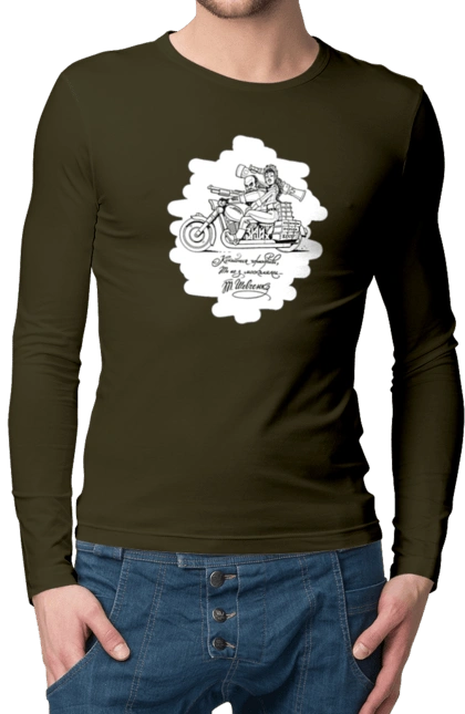 Шевченко на мотоциклі