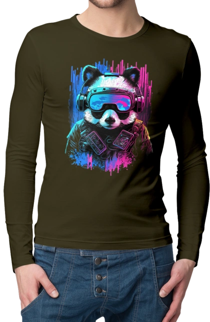 Панда в VR шолом