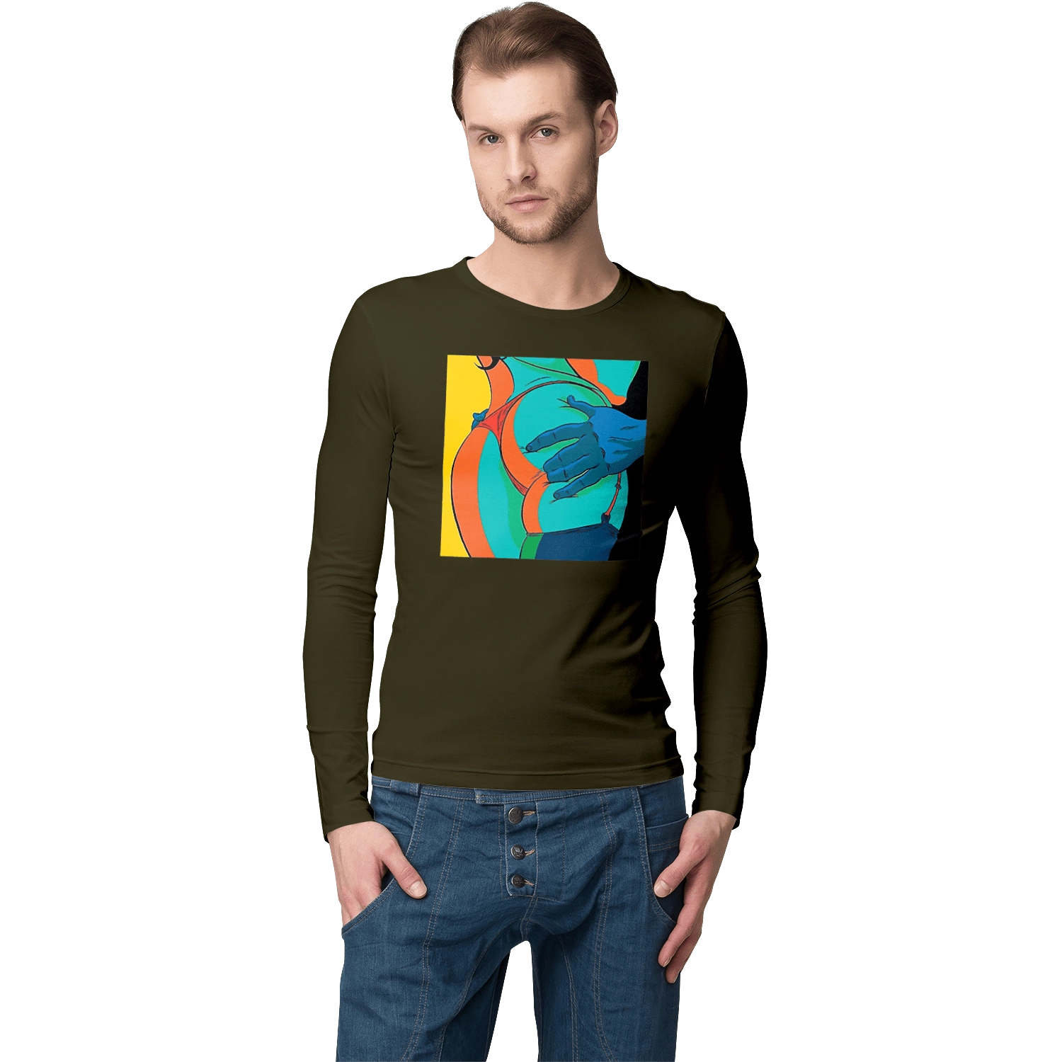 Женская Попа В Мужских Руках