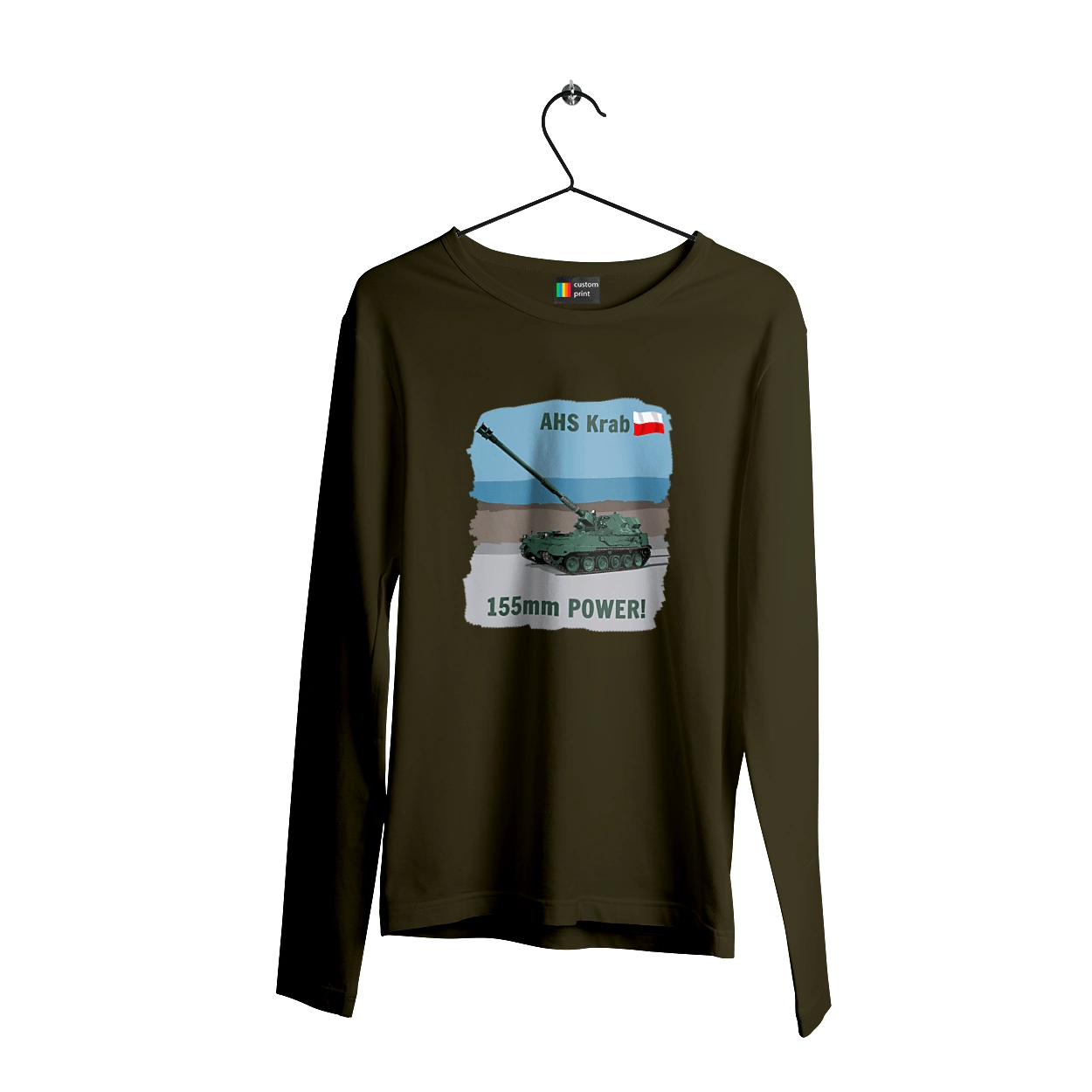 155mm Power! САУ Krab оливковий