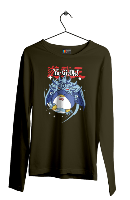 Men's longsleeve with prints Yu Gi Oh! Tuxedo Sam. Brand, character, hello kitty, tuxedo sam, yu gi oh, yugio. 2070702