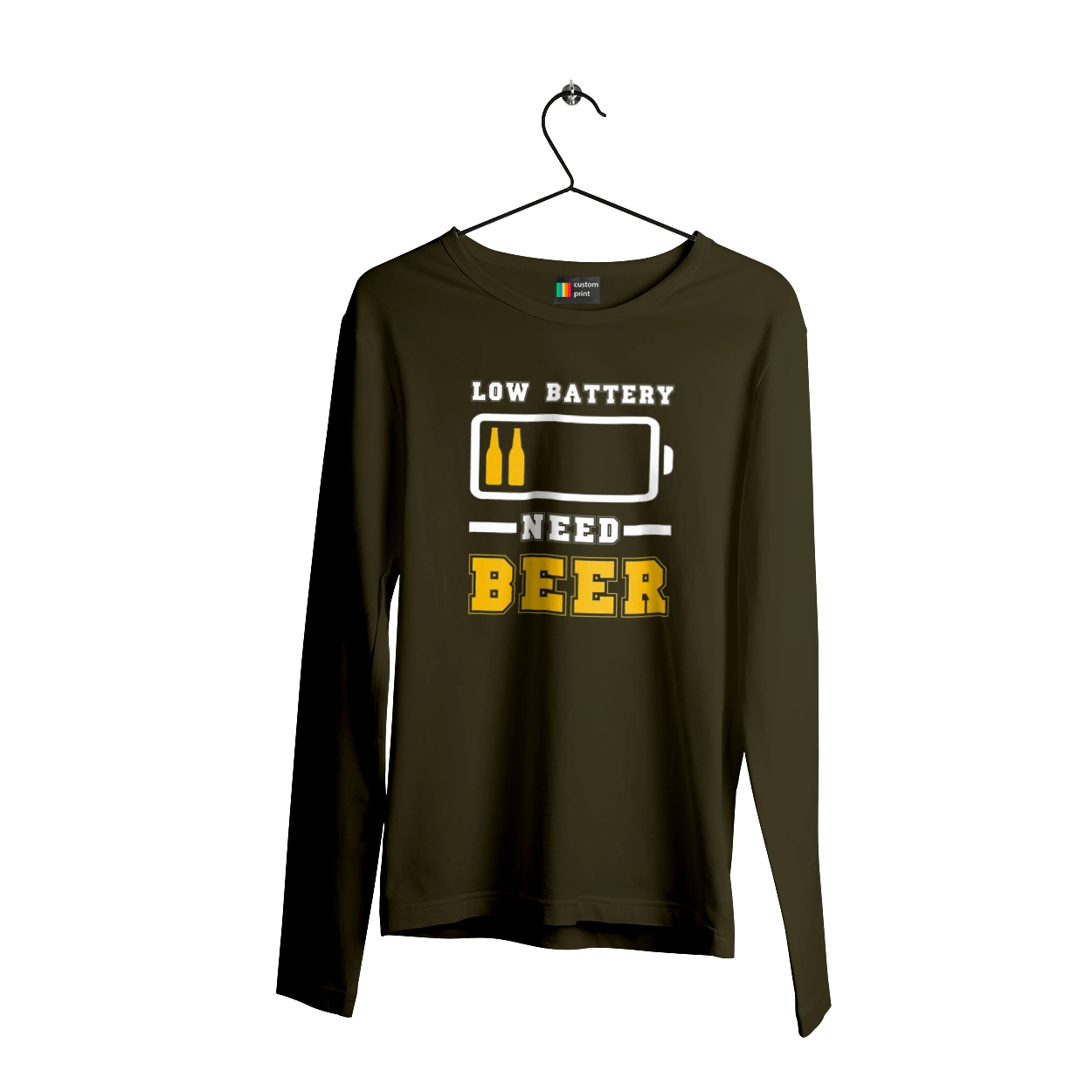 Low battery need beer