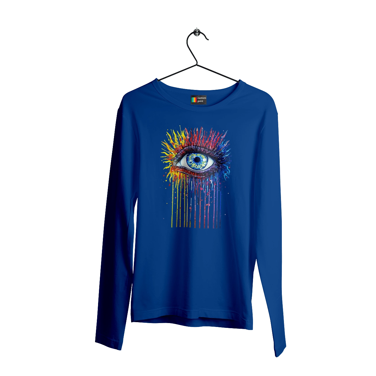 Colorful Flowing Eye