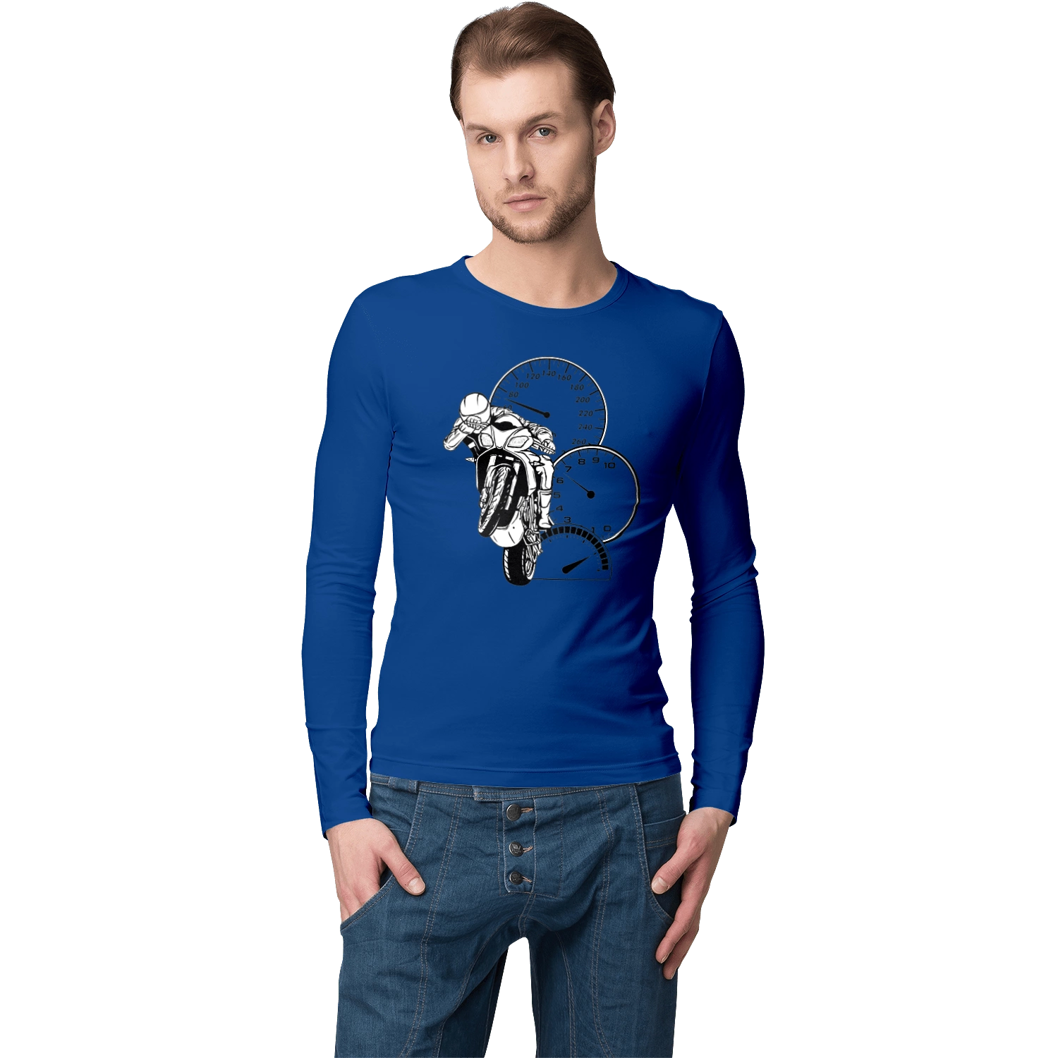 Мотоцикл Швидкість Чорний