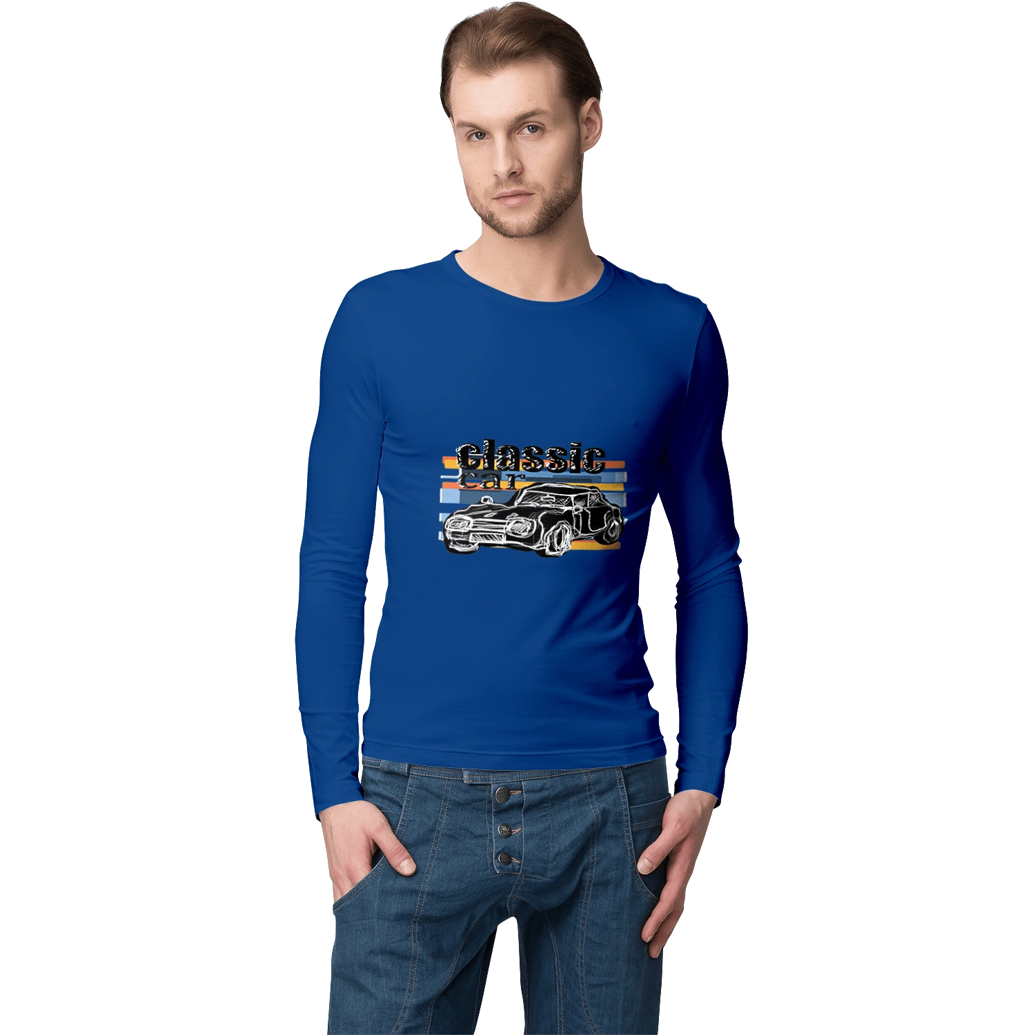 Принт Классический Автомобиль