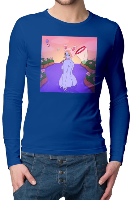 Purple Girl On The Hunt