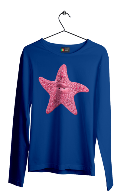 Men`s longsleeve with prints Star, In Search Of Nemo, Cartoon. Cartoon, finding nemo, star. 2070702