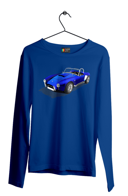 Men`s longsleeve with prints Car. Auto, car, classic, old, old machine. 2070702