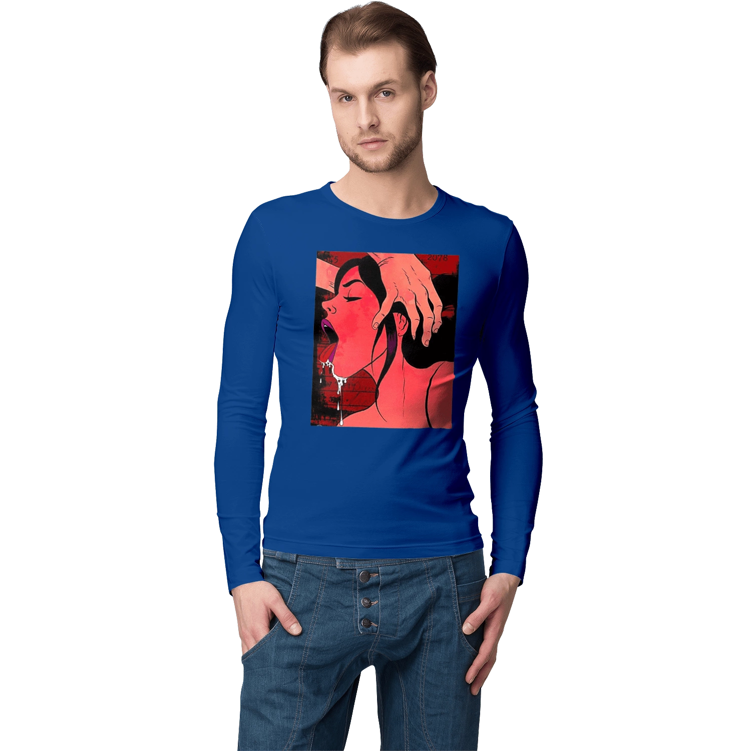 Girl Sucks With Saliva