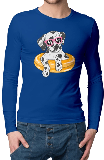 Dalmatian Swims In A Circle