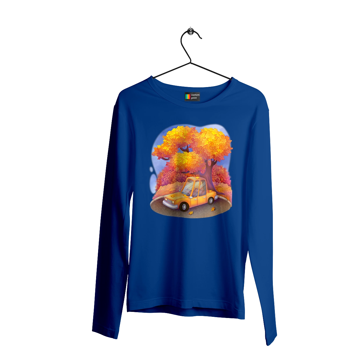 Осень Машина Дерево