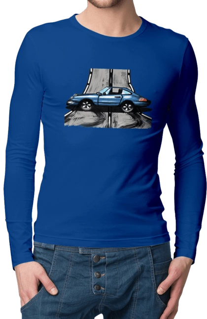 Sports Car On The Road