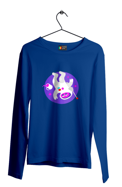 Чоловічий лонгслів з принтом "Космічний програміст". Angular, c, css, html, it, javascript, jquery, php, python, react, svelt, vue, айтишник, айті, гумор, код, кодувати, прогер, програміст, програмісти, ти ж, ти ж програміст, тиж програміст. 2070702