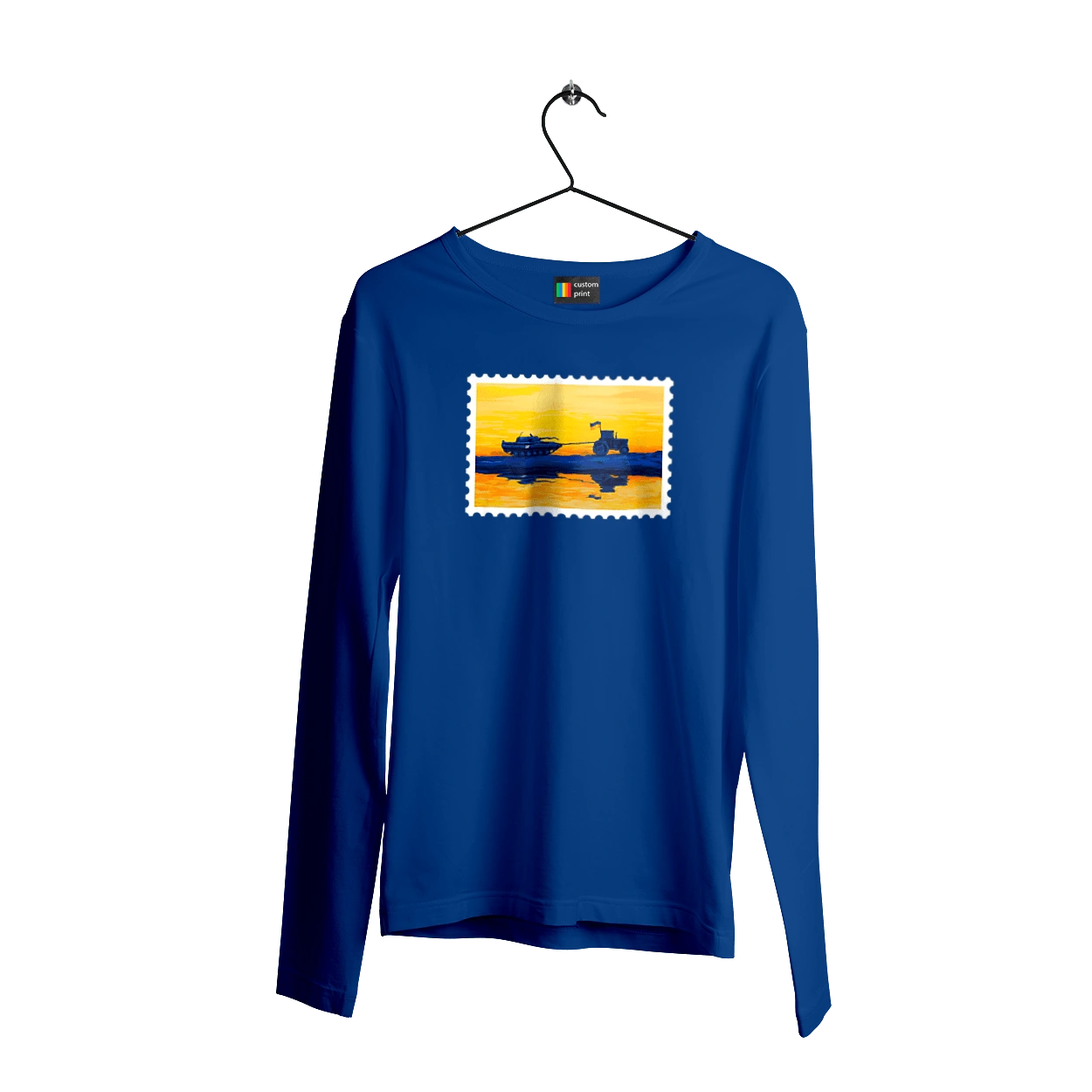 Новая марка, трактор тянущий танк