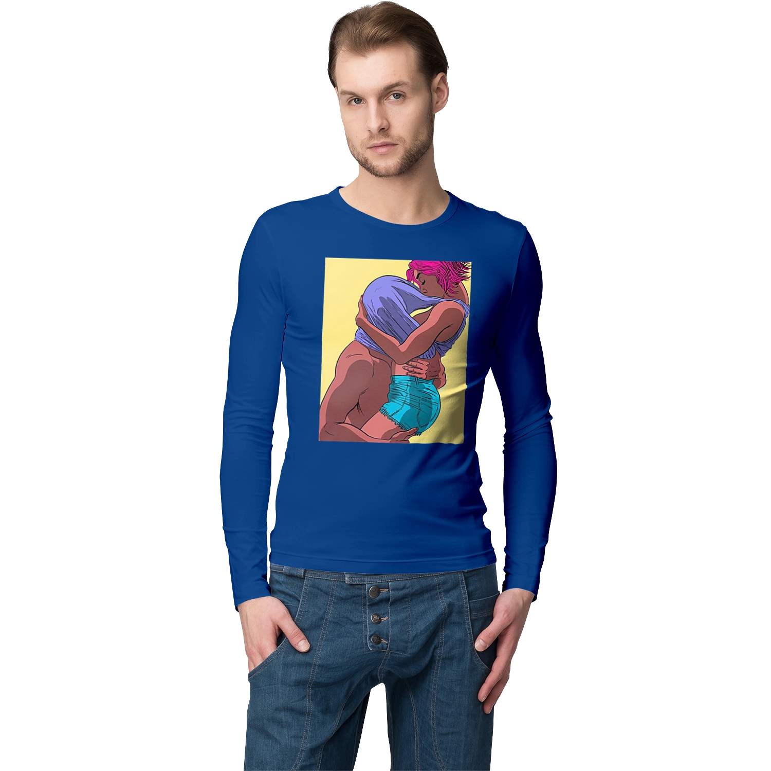 Man Under The T-Shirt In Girls