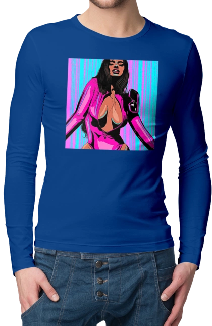 Девушка С Глубоким Декольте