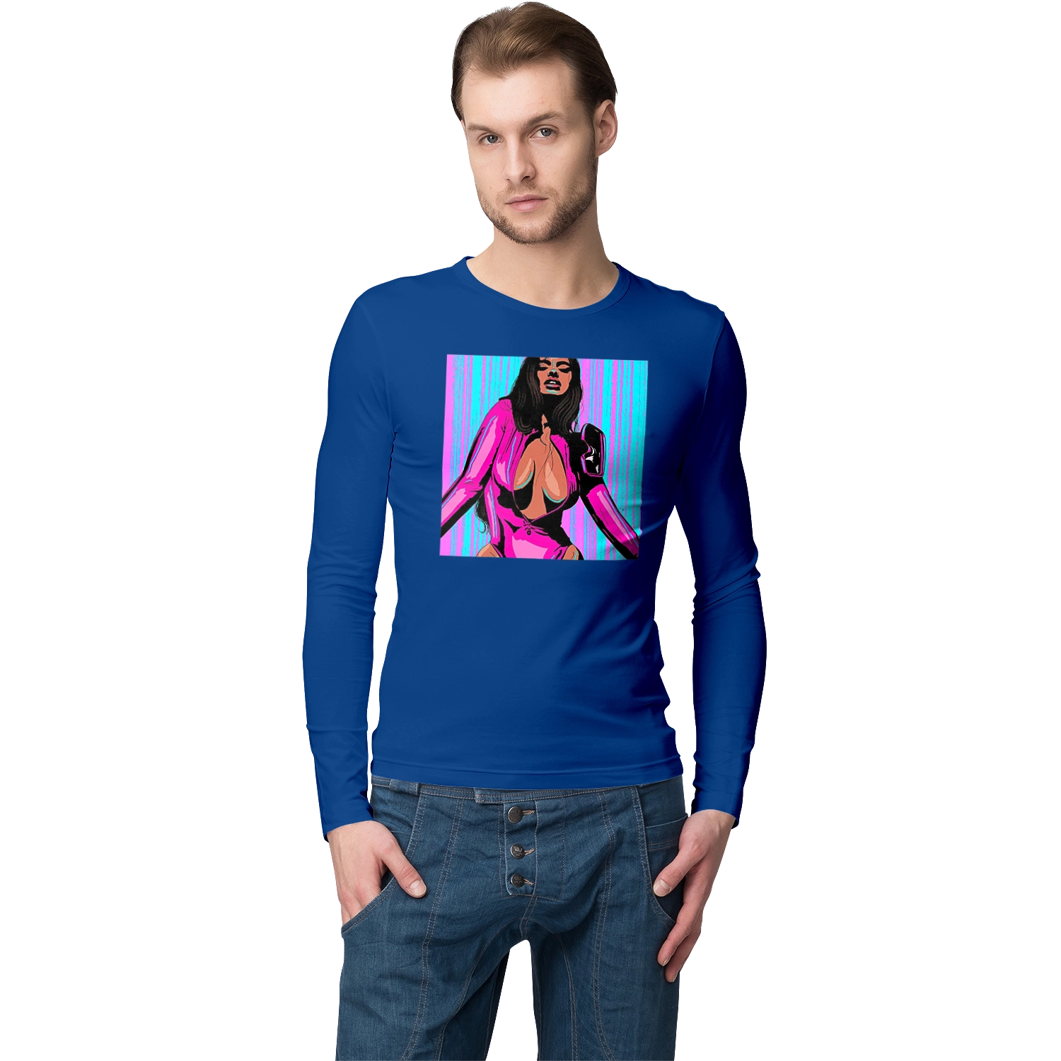 Девушка С Глубоким Декольте