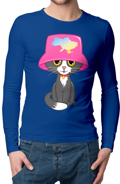 Котик з картою україни