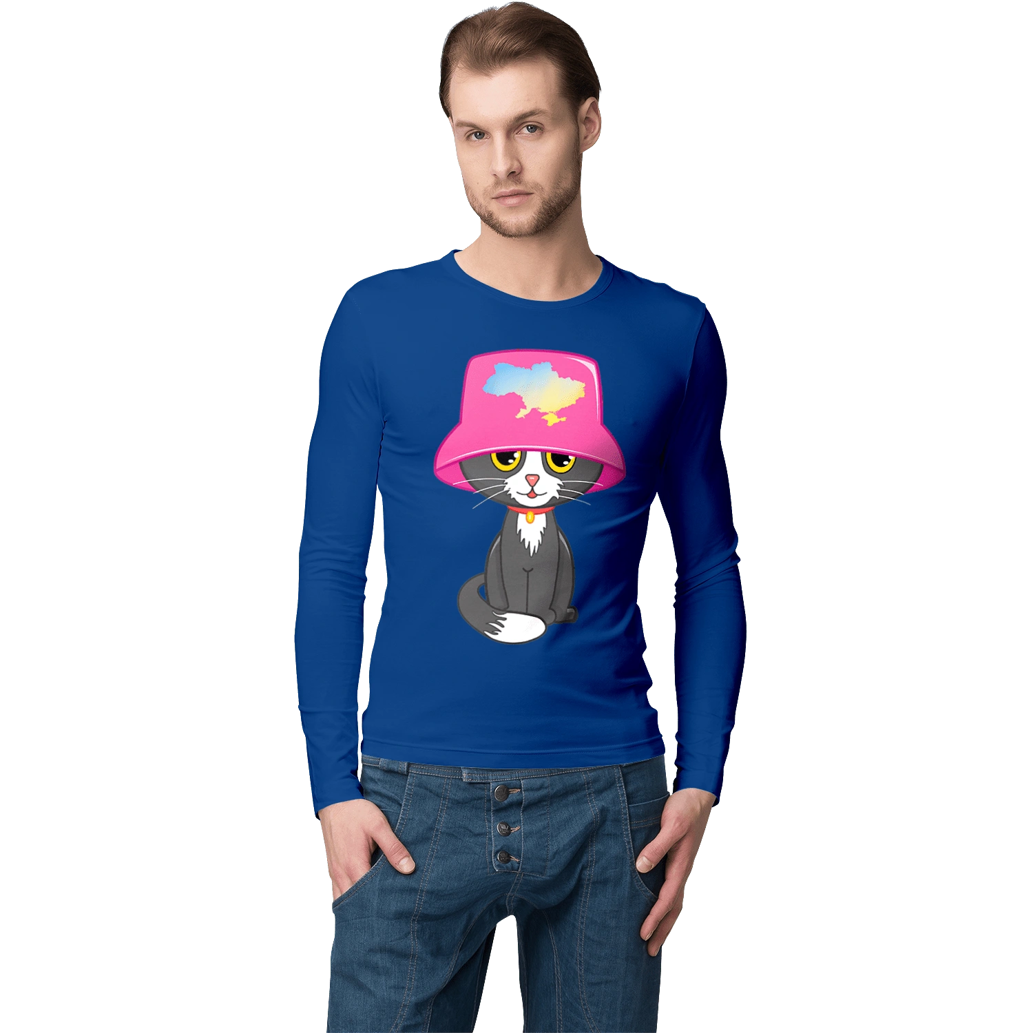 Котик з картою україни